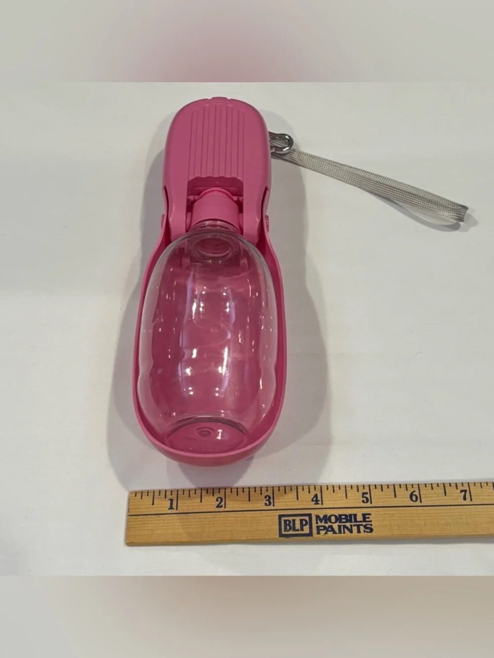 Portable 2-in-1 Pet Travel Water Bottle And Food Dispenser - Pink